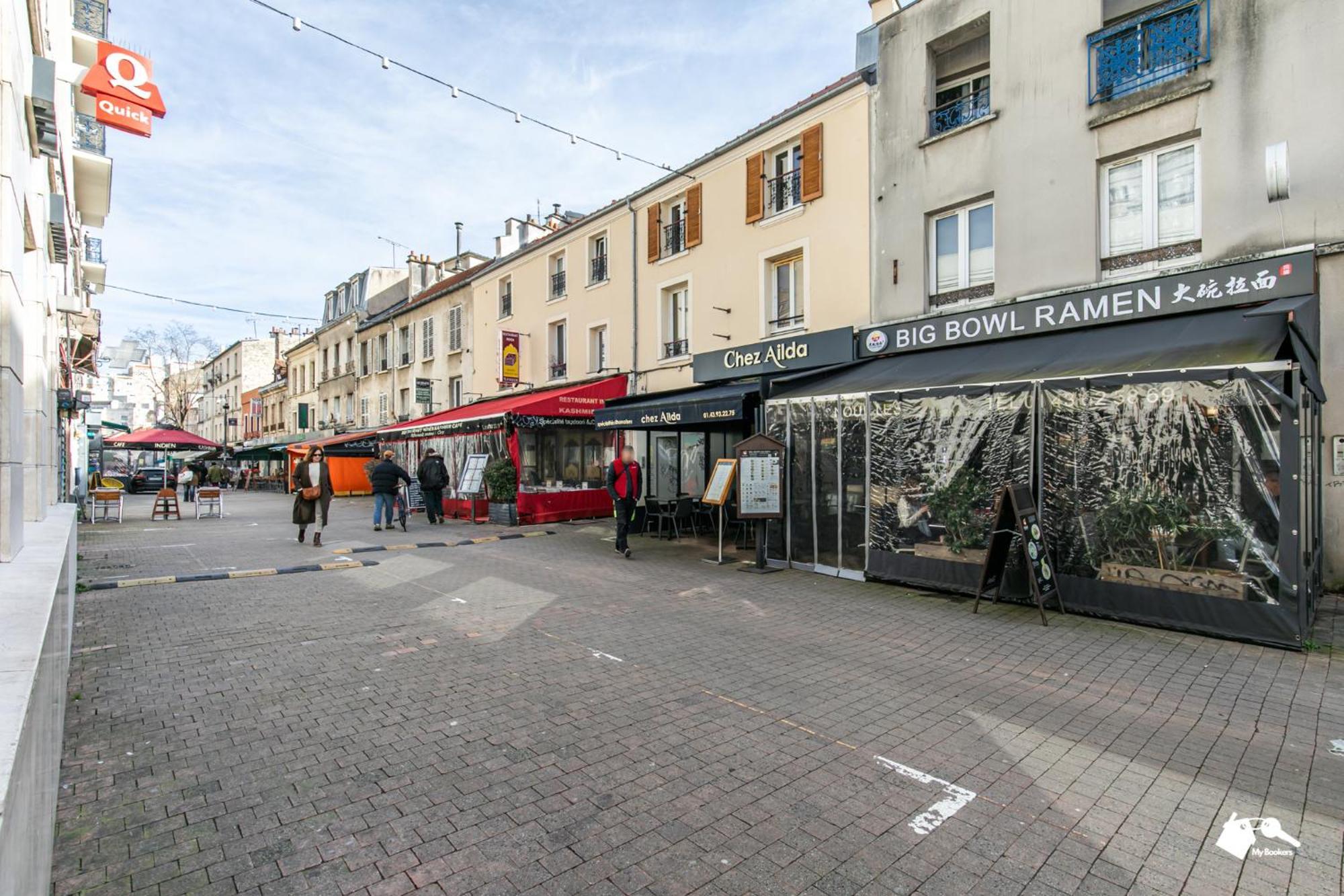 Mba Splendide - Girardot - Montreuil Centre Apartment *
